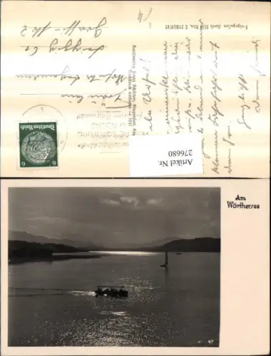 276680,Am Wörthersee b. Pörtschach Velden Partie pub Franz Schilcher 47