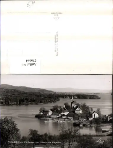 276684,Maria Wörth am Wörthersee Totale Kirche