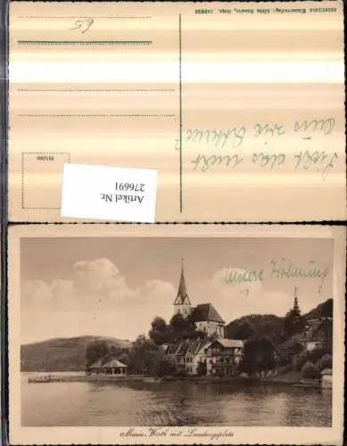 276691,Maria Wörth Kirche m. Landungsplatz