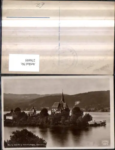276695,Maria Wörth am Wörthersee Kirche