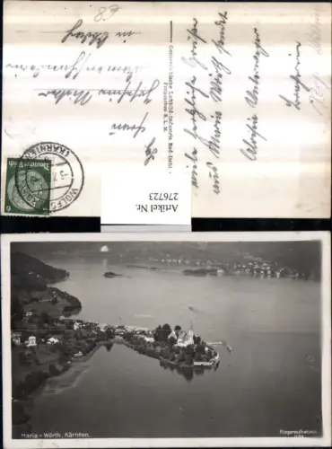 276723,Maria Wörth Totale Fliegeraufnahme 1189