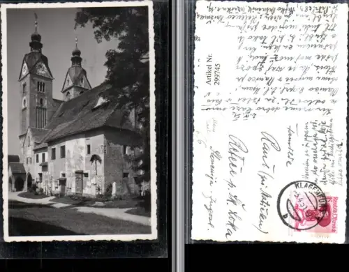 299745,Foto AK Maria Saal Kirche