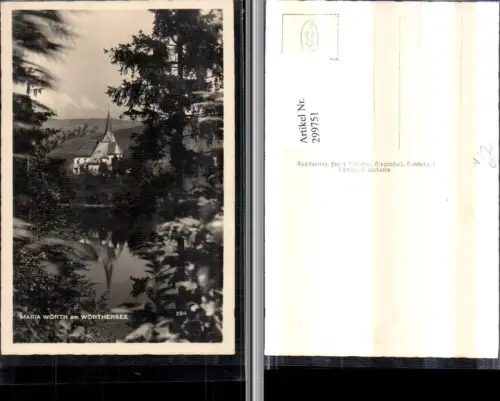 299751,Maria Wörth am Wörthersee Kirche pub Franz Schilcher 284