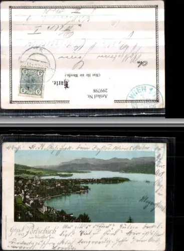 299798,Gruß aus Pörtschach am Wörthersee Totale Bergkulisse