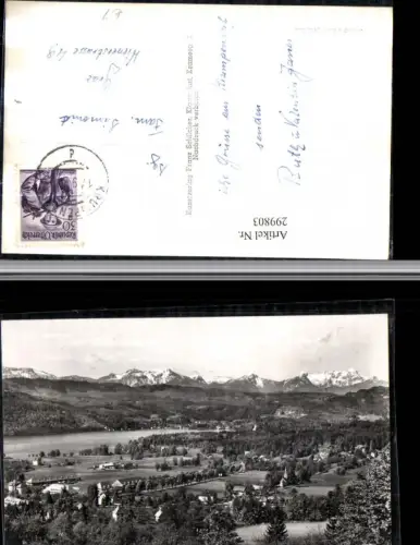 299803,Krumpendorf am Wörthersee Totale Bergkulisse pub Franz Schilcher 1696