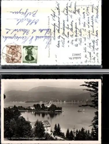 299812,Maria Wörth am Wörthersee Totale m. Hotel Haus am See pub Franz Schilcher 3234