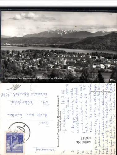 466317,Krumpendorf am Wörthersee Totale m. Hochobir Bergkulisse