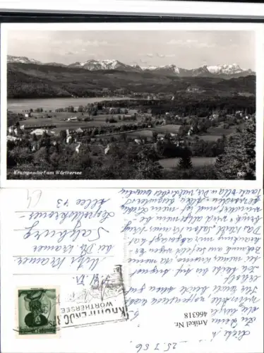 466318,Krumpendorf am Wörthersee Totale Bergkulisse