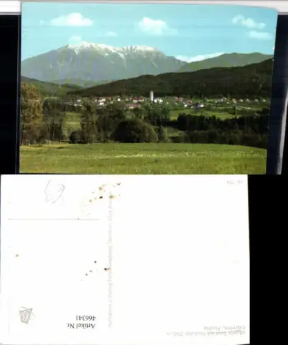 466341,Maria Saal Totale m. Hochobir Bergkulisse pub Foto Rhomberg