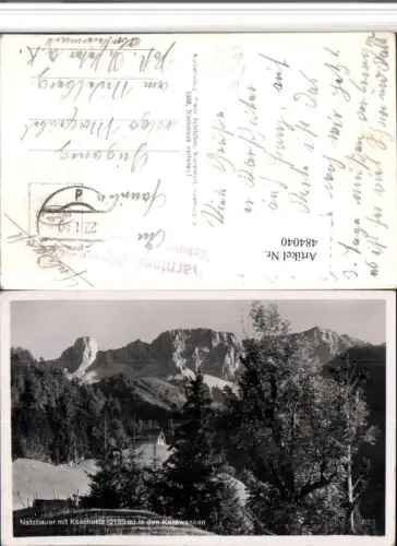 484040,Natzbauer b. Maria Wörth m. Koschutta Bergkulisse pub F. Schilcher 523