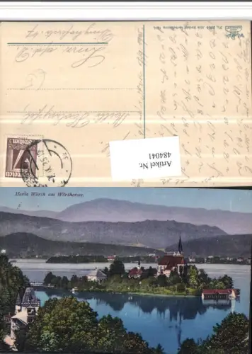 484041,Maria Wörth am Wörthersee Totale Bergkulisse
