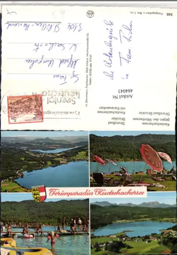 484043,Keutschachersee See Strandbad Mehrbildkarte