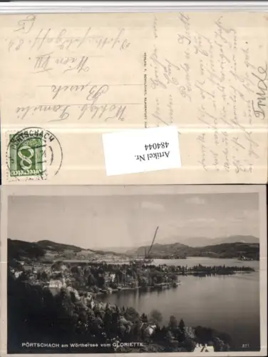 484044,Pörtschach am Wörthersee Totale vom Gloriette