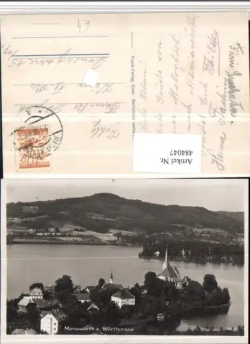 484047,Maria Wörth am Wörthersee Totale Kirche