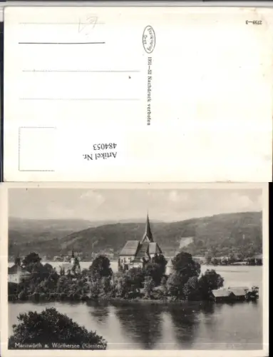 484053,Maria Wörth am Wörthersee Kirche