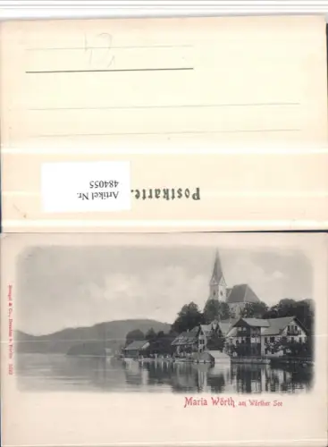 484055,Maria Wörth am Wörthersee Kirche pub Stengel e Co 5522