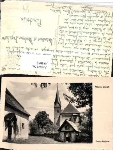 484058,Maria Wörth am Wörthersee Kirche pub Franz Schilcher 1182