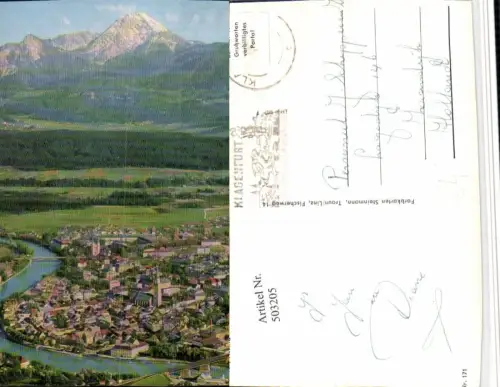503205,Klagenfurt Umgebung Stadt Totale Bergkulisse