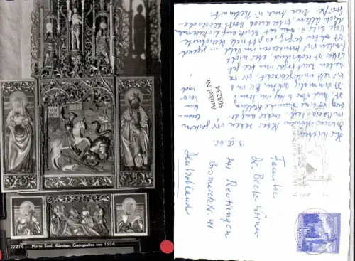 503234,Maria Saal Kirche Georgsaltar Altar