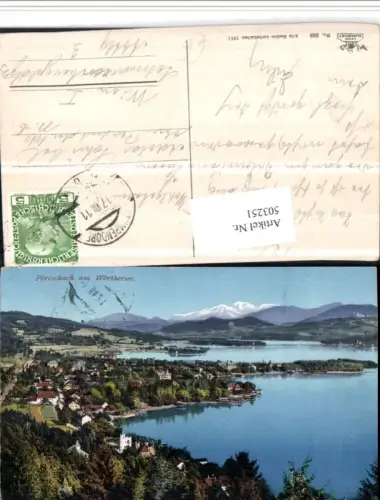 503251,Pörtschach am Wörthersee Totale Bergkulisse