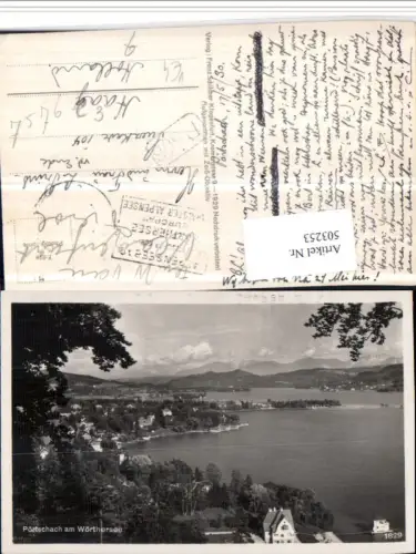 503253,Pörtschach am Wörthersee Teilansicht pub F. Schilcher 1829