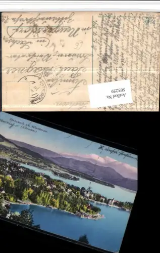 503259,Pörtschach am Wörthersee Totale Bergkulisse