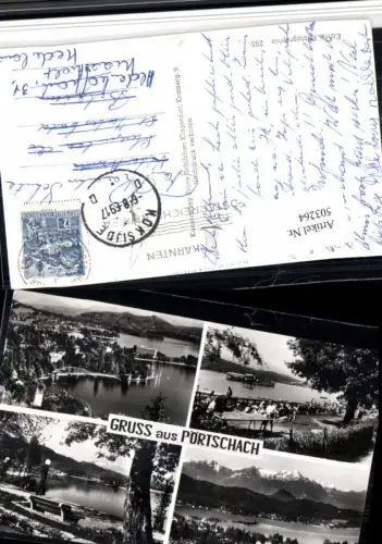 503264,Pörtschach am Wörthersee Totale Strandbad Mehrbildkarte