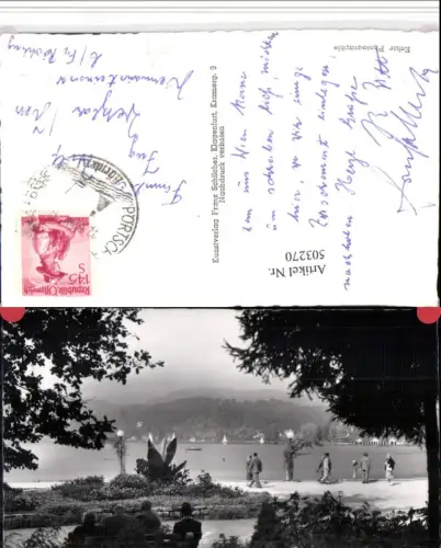 503270,Pörtschach am Wörthersee Blumenstrand pub F. Schilcher 117