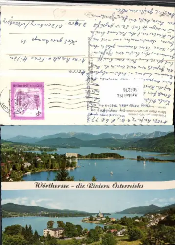 503278,Pörtschach Maria Wörth am Wörthersee Mehrbildkarte