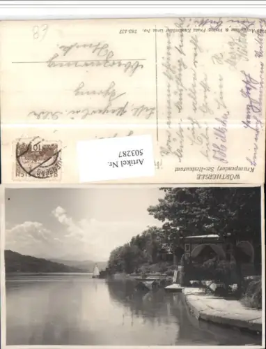 503287,Wörthersee Krumpendorf See Restaurant