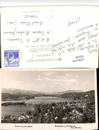 503289,Pörtschach am Wörthersee Totale Bergkulisse