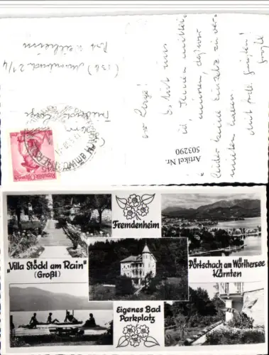 503290,Pörtschach am Wörthersee Totale Villa Stöckl am Rain Mehrbildkarte