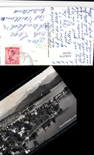 503295,Pörtschach am Wörthersee Teilansicht Bergkulisse