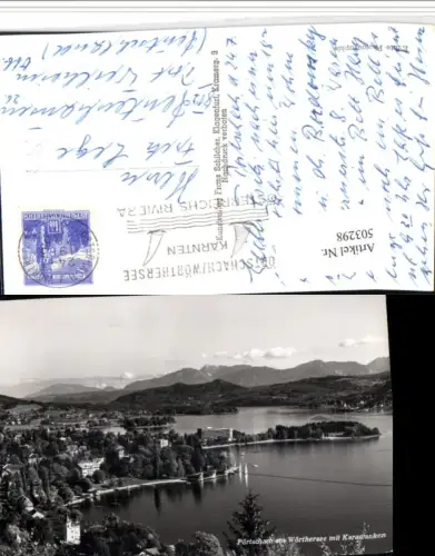 503298,Pörtschach am Wörthersee Totale Bergkulisse