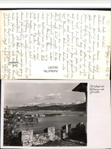 503297,Pörtschach am Wörthersee Teilansicht vom Gloriette