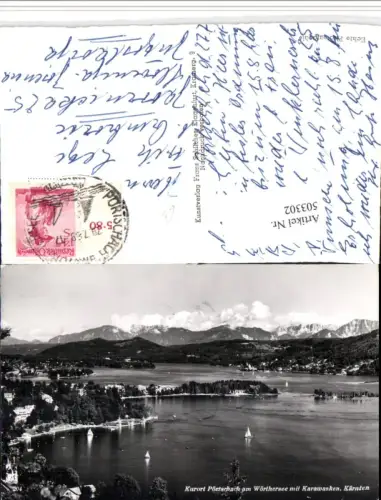 503302,Pörtschach am Wörthersee Bergkulisse pub F. Schilcher 204