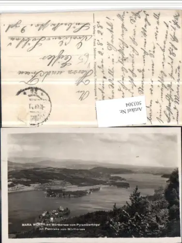 503304,Maria Wörth am Wörthersee Totale pub F. Schilcher 262