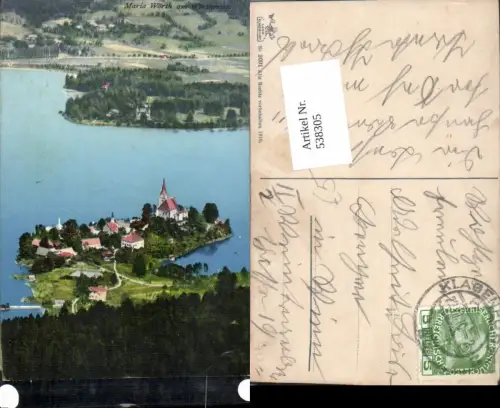 538305,tolle AK Maria Wörth am Wörthersee pub Leon 2001