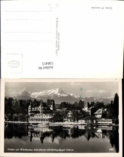 538413,Velden am Wörthersee Schloss