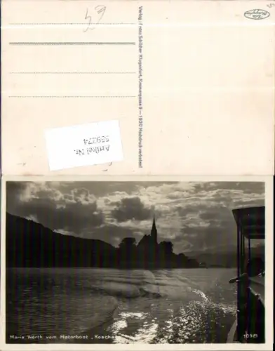 559274,Maria Wörth am Wörthersee Motorboot Koschat