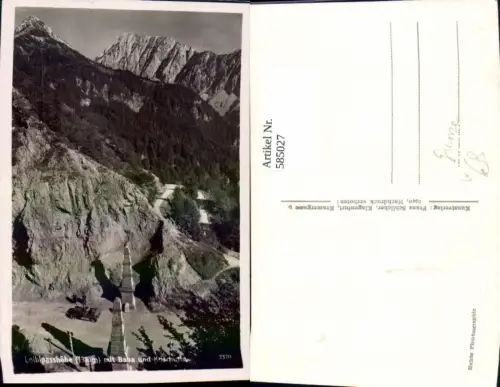 585027,Ferlach Loiblpass m. Baba u. Koschutta Grenze Automobil