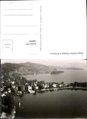 588941,Pörtschach am Wörthersee Fliegeraufnahme Luftbild