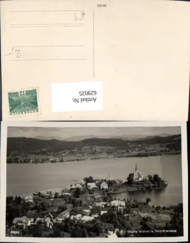 629025,Foto Ak Maria Wörth am Wörthersee