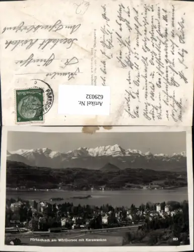 629032,Pörtschach am Wörthersee m. Karawanken