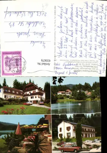 633679,Mehrbild Ak Moosburg Gasthof Pension Lanzer