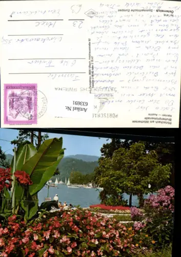 633691,Pörtschach a. Wörthersee Blumenpromenade