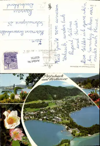 633731,Mehrbild Ak Pörtschach a. Wörthersee Schiff Dampfer