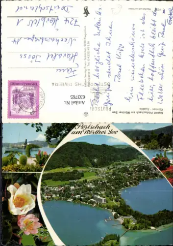 633765,Mehrbild Ak Pörtschach a. Wörthersee Schiff Dampfer