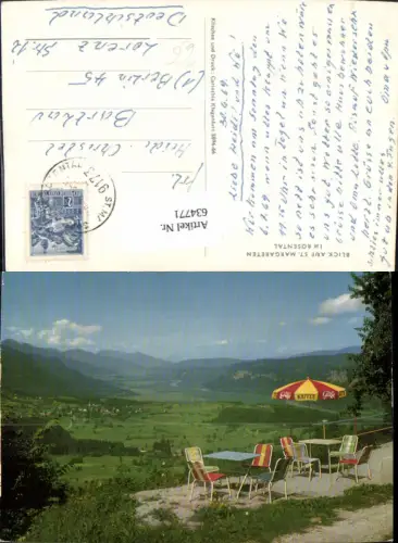 634771,Blick auf St Margareten im Rosental