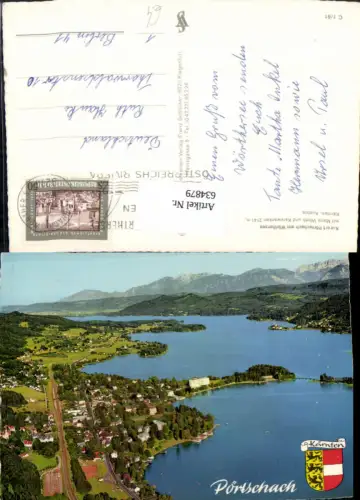 634879,Pörtschach a. Wörthersee m. Maria Wörth u. Karawanken